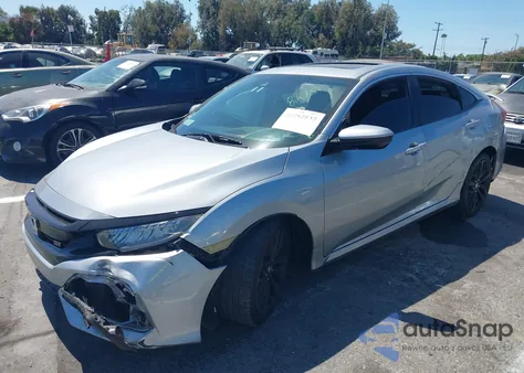 2020 Honda Civic Si Sedan z USA, uszkodzony, nr VIN 2HGFC1E53LH708675